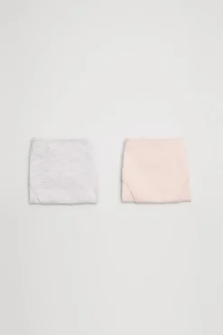 Pack de 2 bragas juveniles rosa y gris<Ysabel Mora Best
