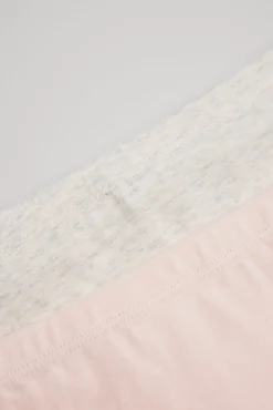 Pack de 2 culottes juveniles rosa y gris<Ysabel Mora New