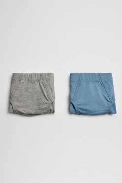 Pack de 2 slips de niño algodón azul y gris<Ysabel Mora Clearance