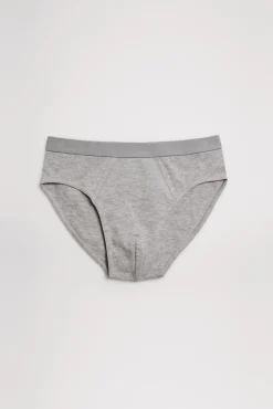 Pack de 2 slips juveniles algodón marino y gris<Ysabel Mora Outlet