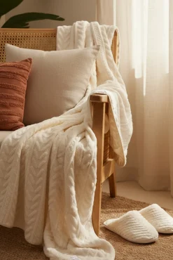 Pack invierno manta y zapatillas<Ysabel Mora Clearance