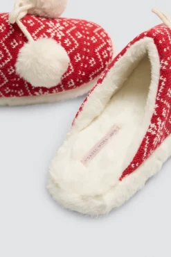 Pack navidad manta & zapatillas de pelo<Ysabel Mora