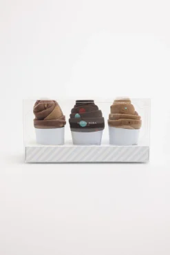 Pack regalo 3 calcetines Chocolate muffins<Ysabel Mora Discount