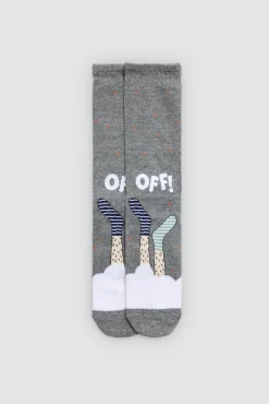 Pack regalo 3 calcetines Not a morning person<Ysabel Mora Sale