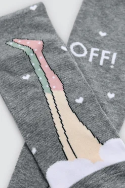 Pack regalo 3 calcetines Not a morning person<Ysabel Mora Best