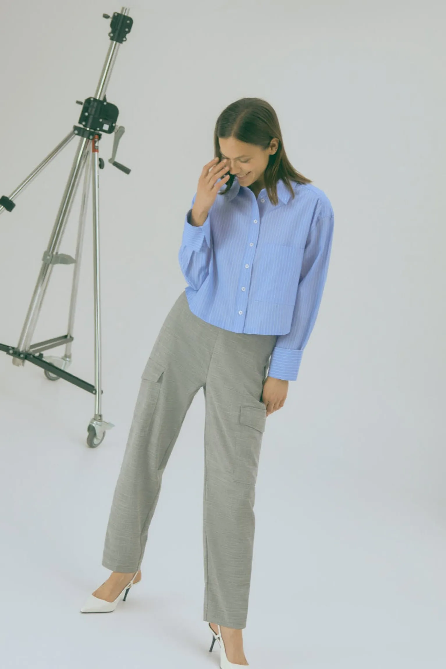 Pantalón casual tipo cargo<Ysabel Mora Clearance