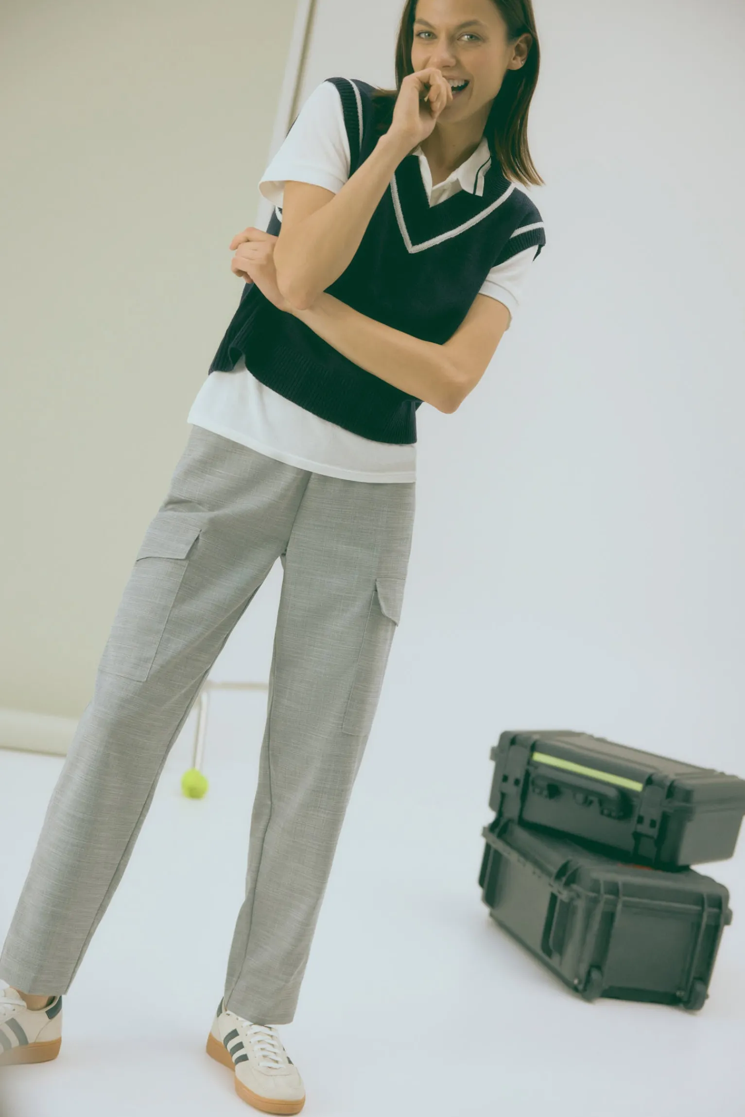 Pantalón casual tipo cargo<Ysabel Mora Clearance