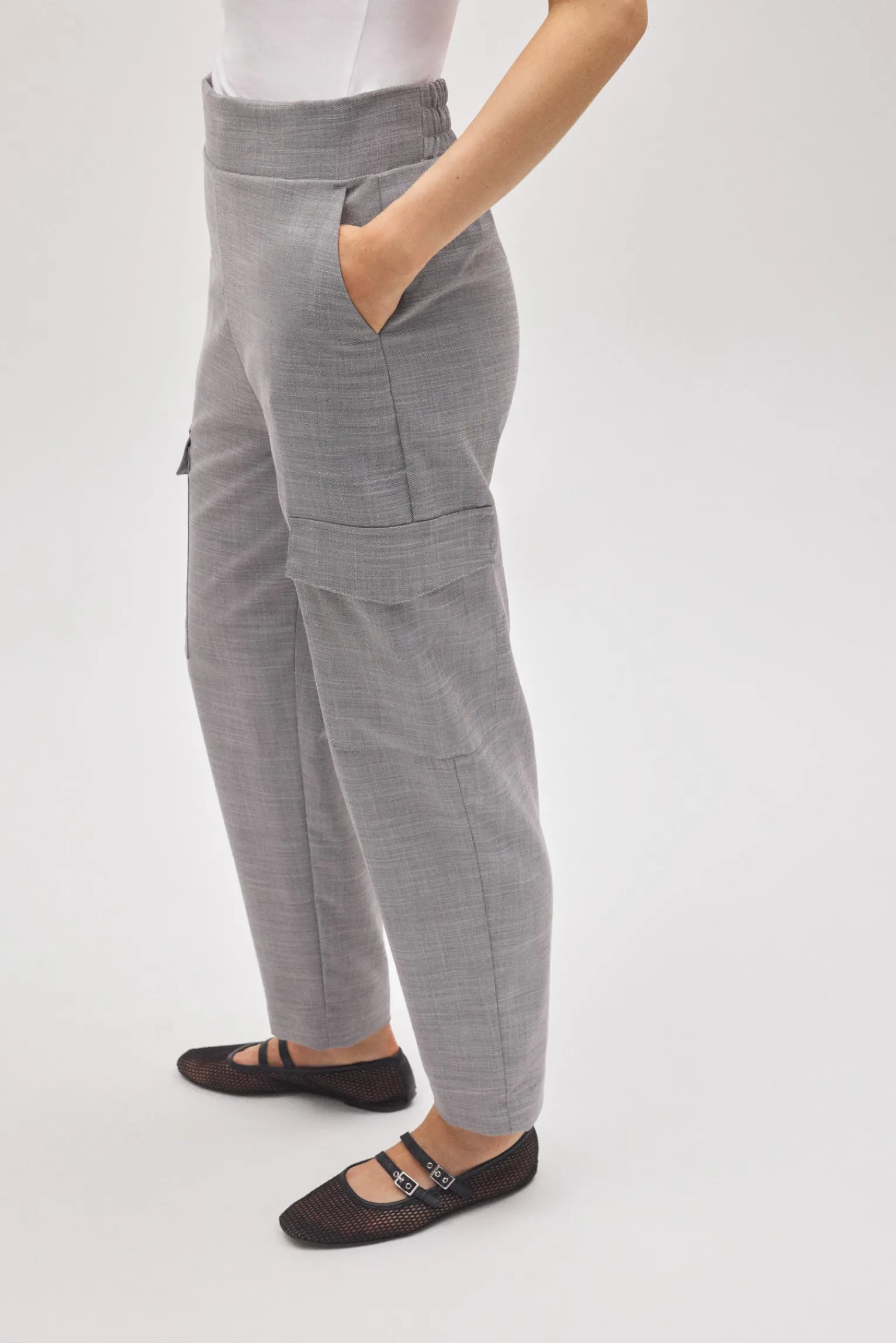 Pantalón casual tipo cargo<Ysabel Mora Clearance
