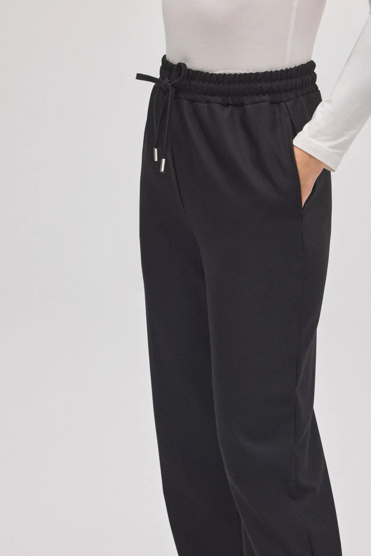 Pantalón cintura ajustable straight<Ysabel Mora Hot