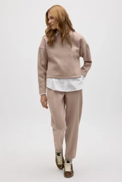 Pantalón cálido slim fit con estructura<Ysabel Mora Clearance