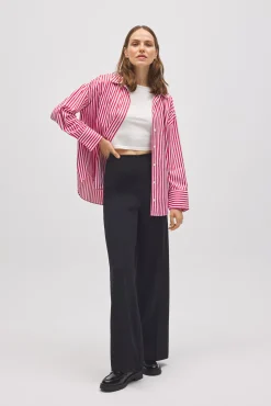 Pantalón de vestir ancho negro<Ysabel Mora Online