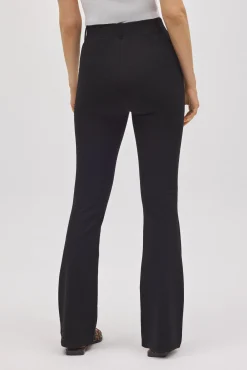 Pantalón elástico moldeador flare negro<Ysabel Mora Clearance