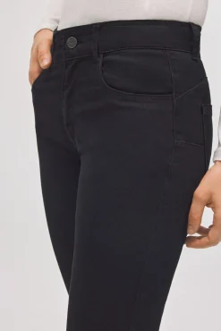 Pantalón vaquero efecto push-up slim negro<Ysabel Mora Sale