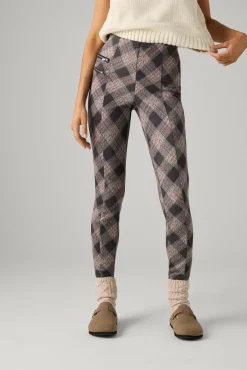 Pantalones estampado cuadros multicolor<Ysabel Mora Hot