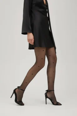 Panty estampado corazones 20 denier<Ysabel Mora Online