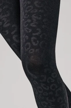 Panty térmico estampado leopardo 140 denier<Ysabel Mora New