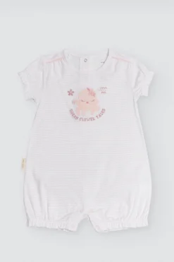 Pelele bebé corto Ocean Tales<Ysabel Mora