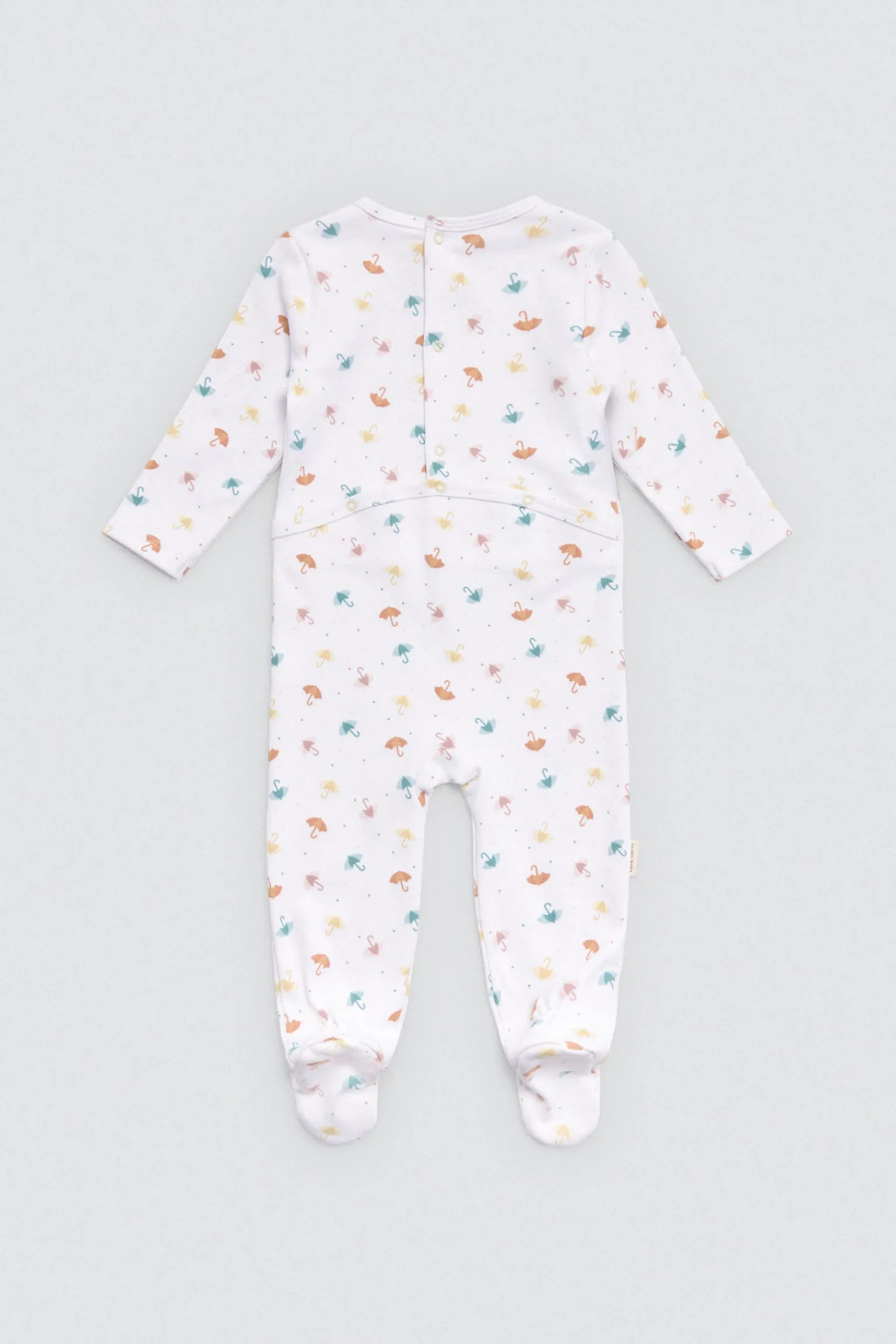 Pelele bebé manga larga estampado Rain<Ysabel Mora Outlet