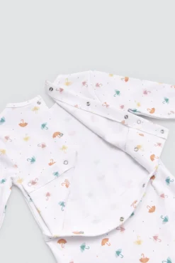 Pelele bebé manga larga estampado Rain<Ysabel Mora Outlet