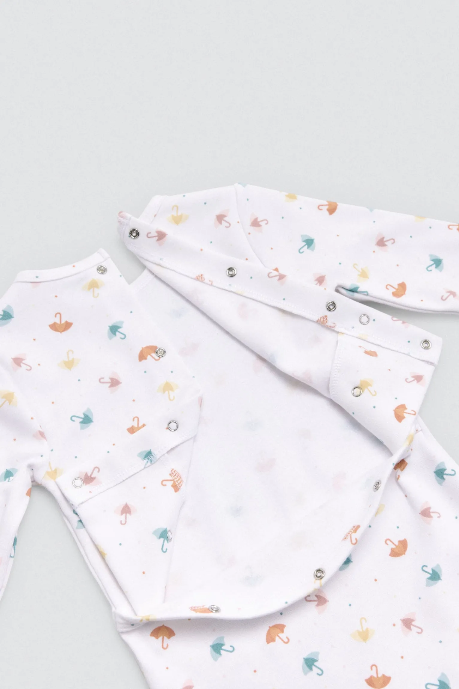 Pelele bebé manga larga estampado Rain<Ysabel Mora Outlet