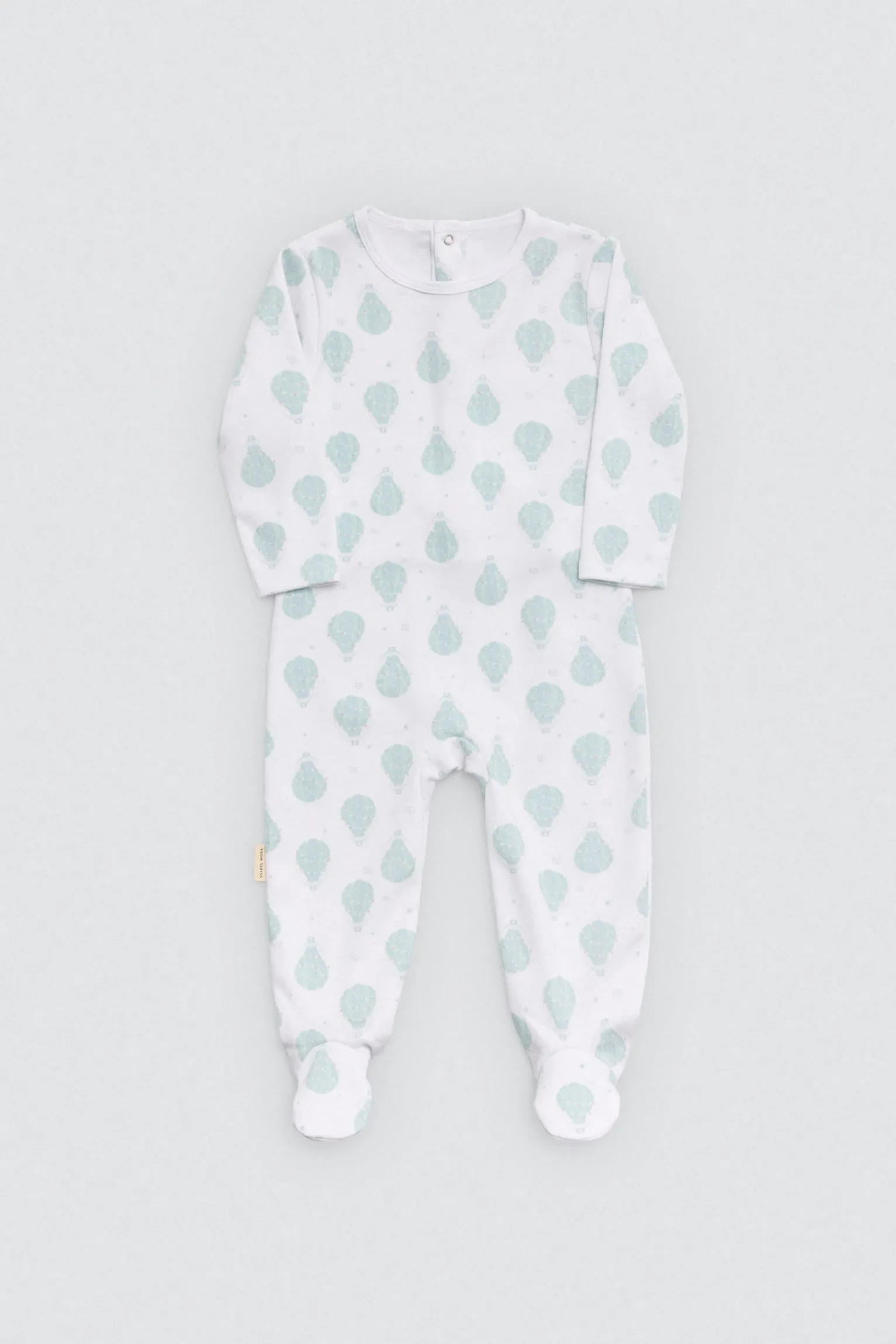 Pelele bebé manga larga estampado globos<Ysabel Mora New