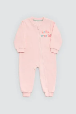 Pelele bebé manga larga Hello world<Ysabel Mora Best