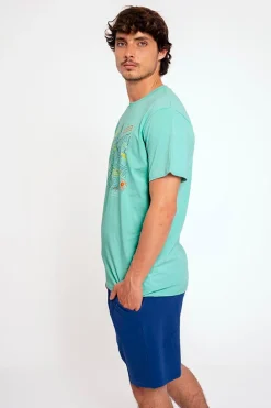 Pijama hombre corto algodón camiseta gráfica | MUYDEMI<Ysabel Mora Best