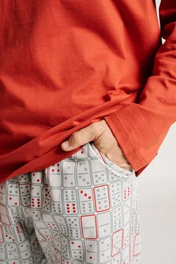 Pijama hombre estampado dominó | MUYDEMI<Ysabel Mora Sale