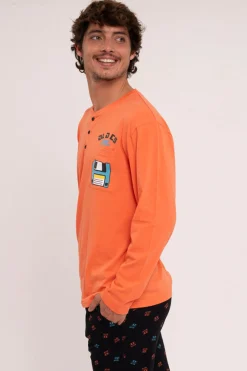 Pijama hombre largo algodón Old es Cool | MUYDEMI<Ysabel Mora Discount