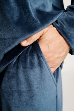 Pijama hombre terciopelo Regret nothing | MUYDEMI<Ysabel Mora New