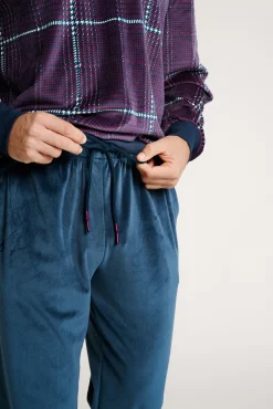 Pijama hombre terciopelo cuadros | MUYDEMI<Ysabel Mora Hot