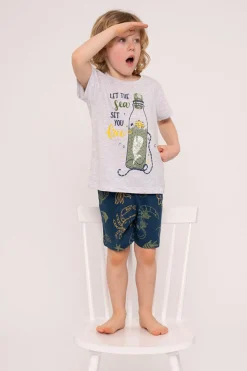 Pijama infantil corto algodón Let the Sea | MUYDEMI<Ysabel Mora Clearance