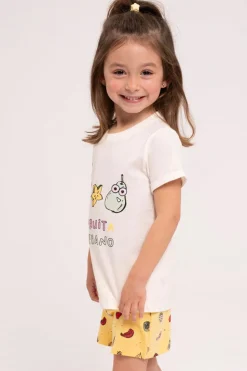 Pijama infantil corto algodón Fruits | MUYDEMI<Ysabel Mora Sale