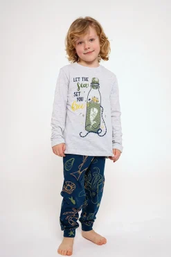 Pijama infantil largo algodón Let the Sea | MUYDEMI<Ysabel Mora Online