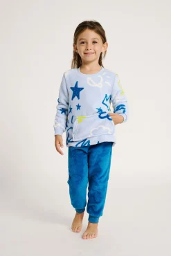 Pijama juvenil 10-16 años estampado azul | MUYDEMI<Ysabel Mora Discount