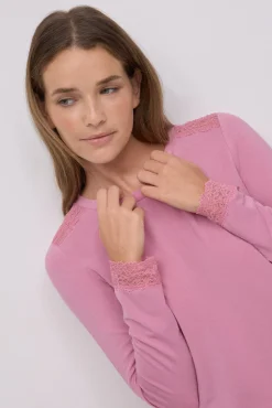 Pijama largo extra suave de modal pantalón ancho<Ysabel Mora Clearance