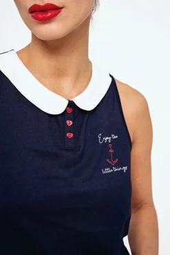 Pijama mujer corto algodón marinero | MUYDEMI<Ysabel Mora Clearance