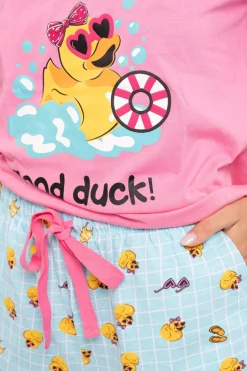 Pijama mujer corto algodón Good Duck | MUYDEMI<Ysabel Mora