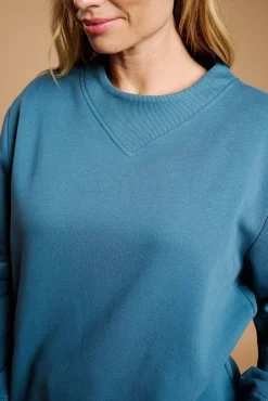 Pijama mujer largo casual azul | MUYDEMI<Ysabel Mora New