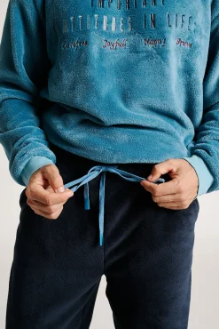 Pijama polar hombre mensaje | MUYDEMI<Ysabel Mora Clearance