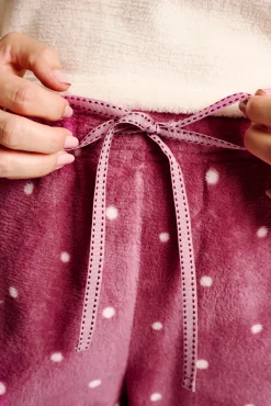 Pijama polar mujer estampado erizo | MUYDEMI<Ysabel Mora