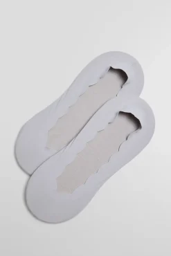 Pinkies invisibles de algodón lisos con banda de silicona en<Ysabel Mora Sale