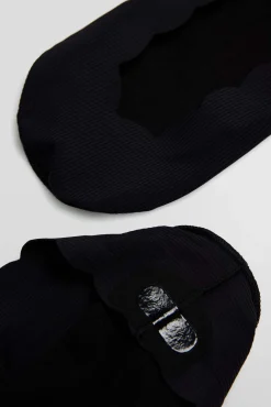 Pinkies invisibles de algodón lisos con banda de silicona en<Ysabel Mora Outlet