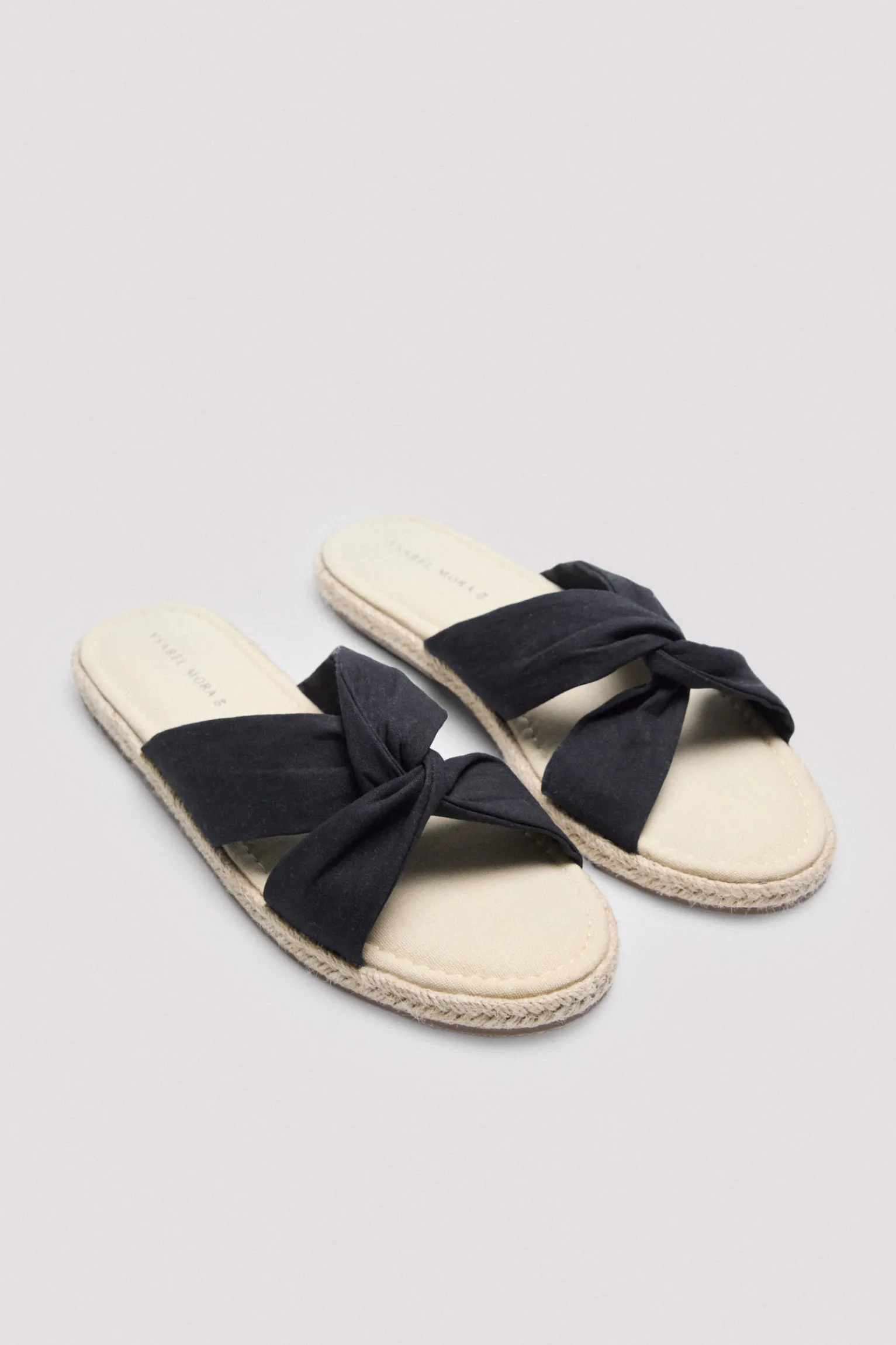 Sandalias planas de tela<Ysabel Mora Discount