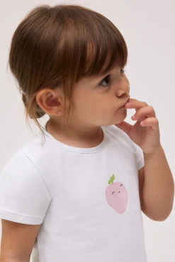 Set bebé bañador culetín vichy rosa y camiseta<Ysabel Mora Discount