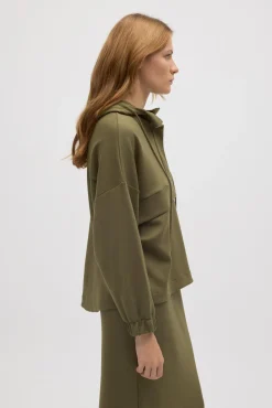 Sudadera con capucha fluida<Ysabel Mora