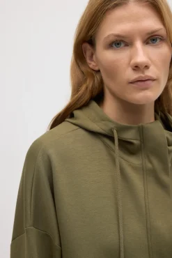 Sudadera con capucha fluida<Ysabel Mora