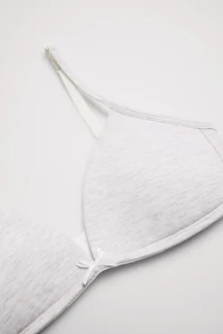 Sujetador clásico copa A gris<Ysabel Mora Hot