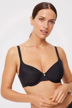 Sujetador con aro con relleno con cierre ancho<Ysabel Mora Clearance