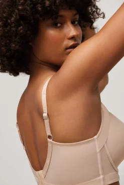 Sujetador con aro con relleno nude<Ysabel Mora Clearance